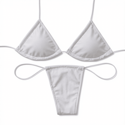 White Microkini Set - GrlFriday Shop