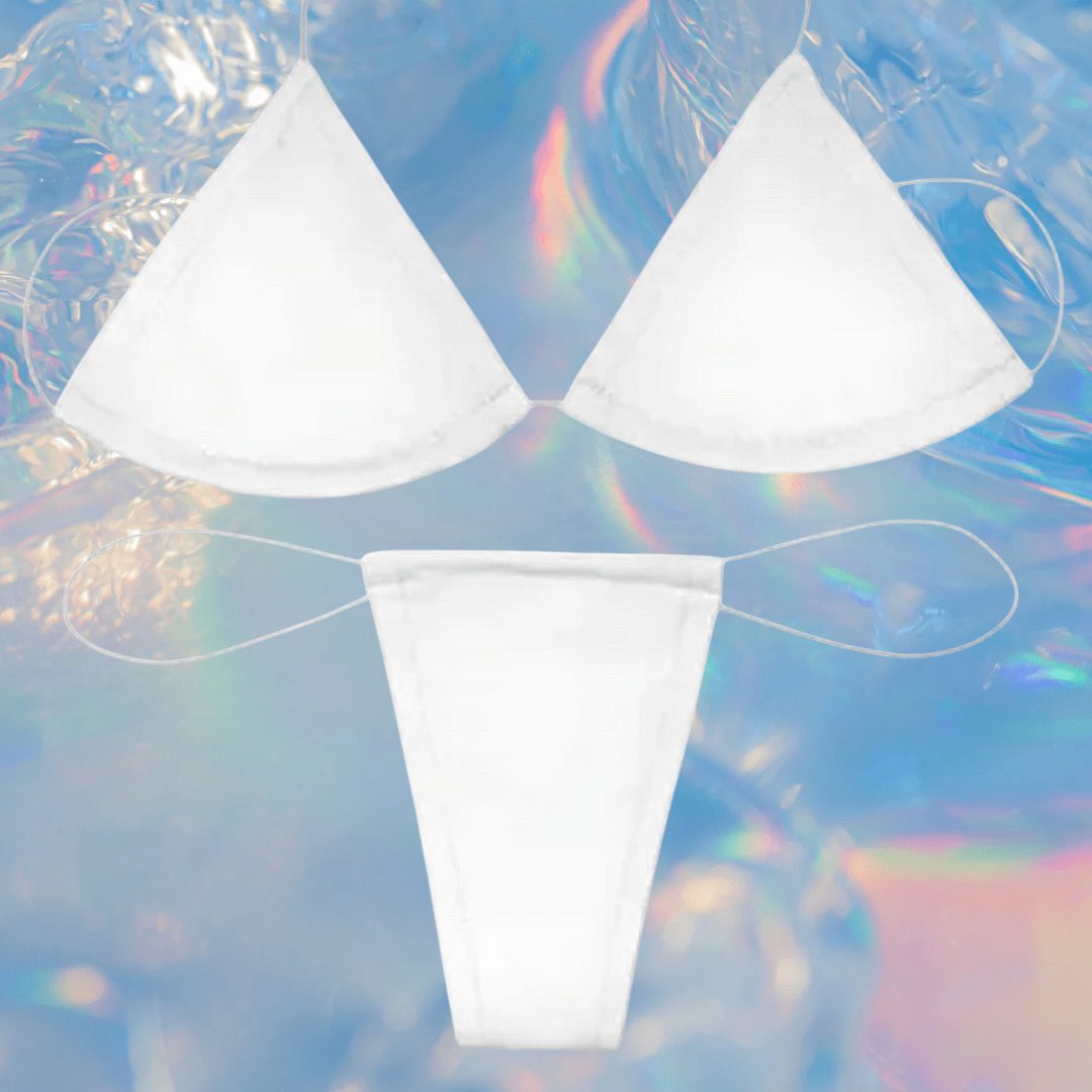 White Microkini Set - GrlFriday Shop